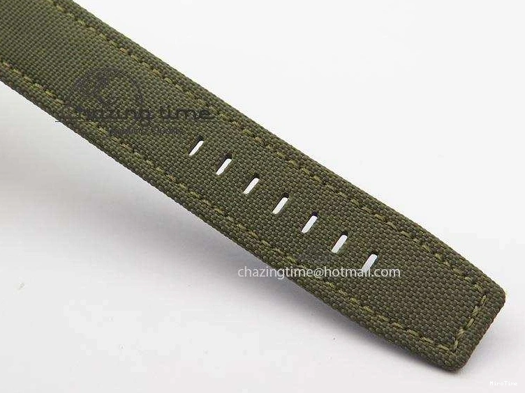 MIROTIME 0304 SunProtective MARK XVII IW324702 Real Ceramic MK Best Edition Green Dial On Green Nylon Strap A 7288